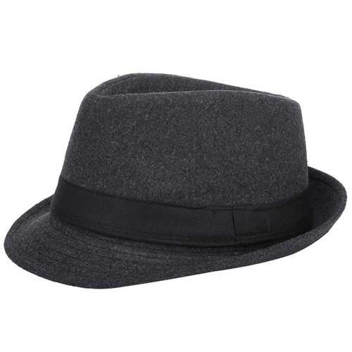 Hat 2026 Men's Small Hat Warm Cold Send Dad Woolen Jazz Hat