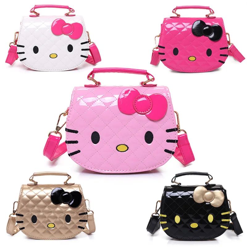 New  Kitty Girls Shoulder Bags Cute Cartoon Waterproof Messe 箱包皮具/热销女包/男包 通用款女包 原图主图