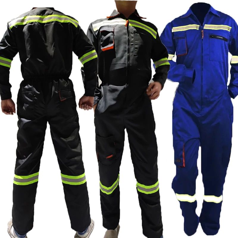 Work Overalls Men's Working Coverall Welding Suit Car Repair-封面