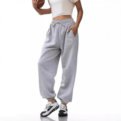 Women's Casual Drawstring Pocket Long Pants