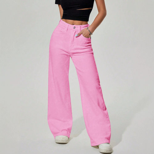 Shein Women's Pink American Fashion Personality Wear Sreet F