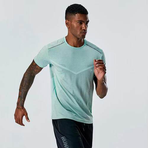 Short-sleeved Crew Neck Men's Quick-drying Running Training