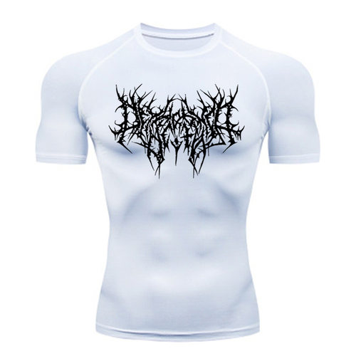 Y2k Sports T-shirt Running Base Clothes Gym Training Quick-d