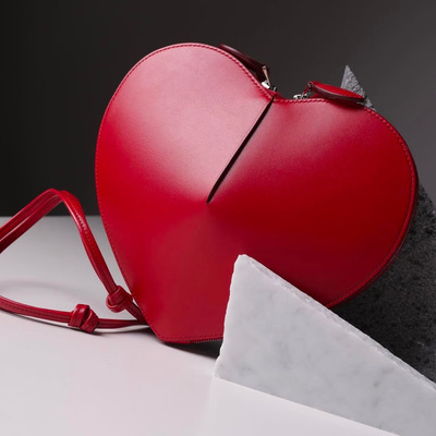 Al Love Genuine Leather One-shoulder Underarm Crossbody Smal