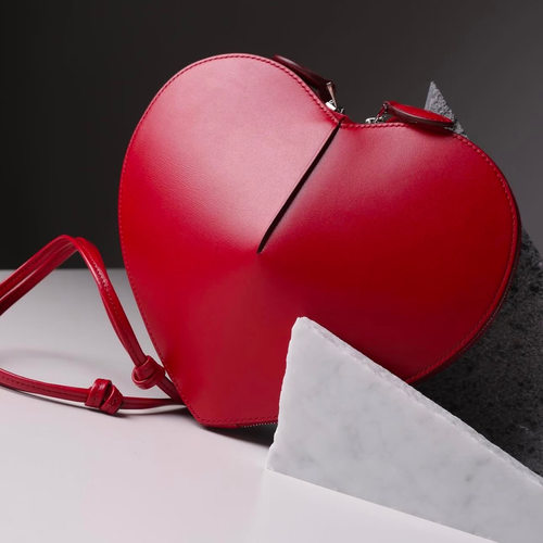 Al Love Genuine Leather One-shoulder Underarm Crossbody Smal