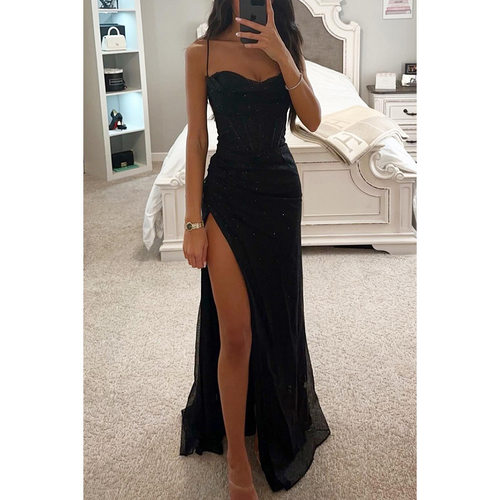 Women’s Fashion, Sexy Temu Long Dress For Banquets And Even