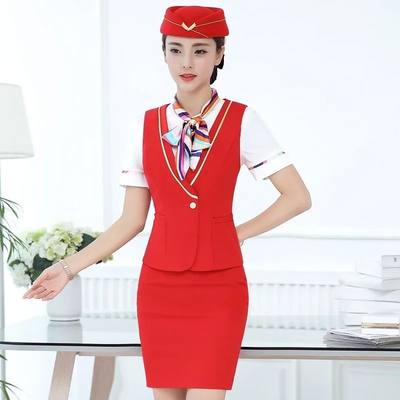 Formal Women Business Suits With Tops and Skirt Ladies Offic