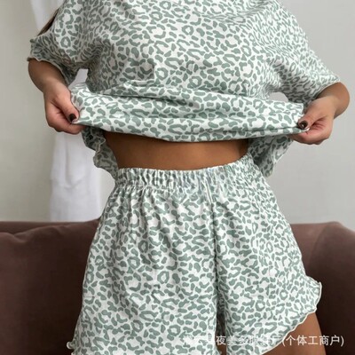 Skin-friendly And mforle Home Wear Set Женскаяпиж