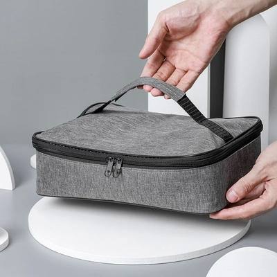 Square Insulated Lunch Bag for Women Thermal Cooler Bento Bo