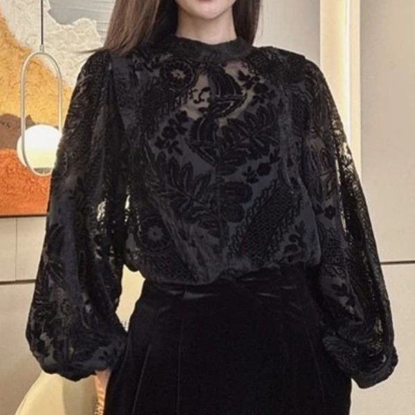 New Chinese-style High-end Hollowed-out Two-sided Stitching - 实物图