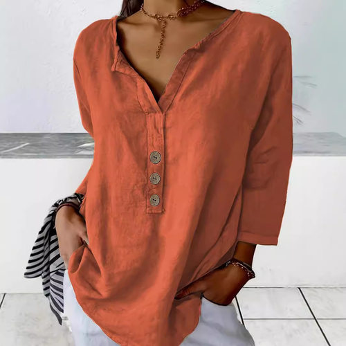 2026temu Station Solid lor Notched llar Casual Button Women
