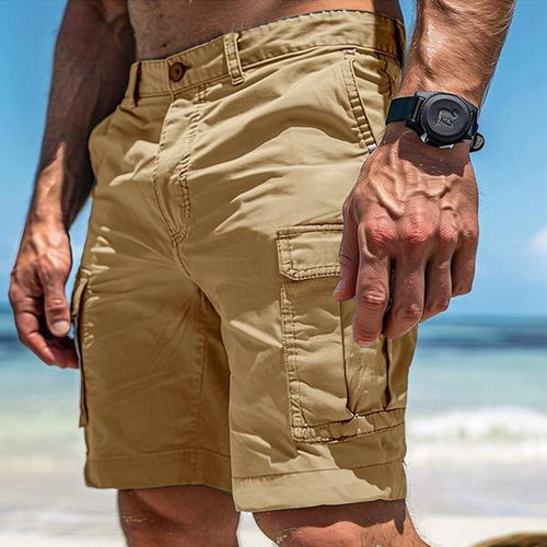 European Size Multi-pocket Tooling Shorts Men's 2026 Casual