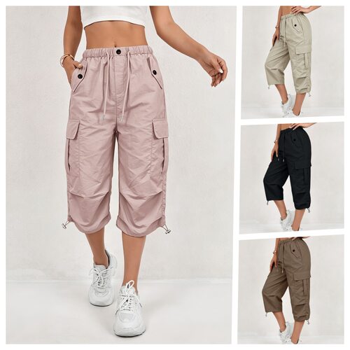 Temu Women's Multi-pocket Lightweight Quick-drying Cropped P
