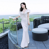 2026新款 鱼尾裙晚礼服 敬酒服连衣裙女气质名媛高贵优雅答谢宴修身