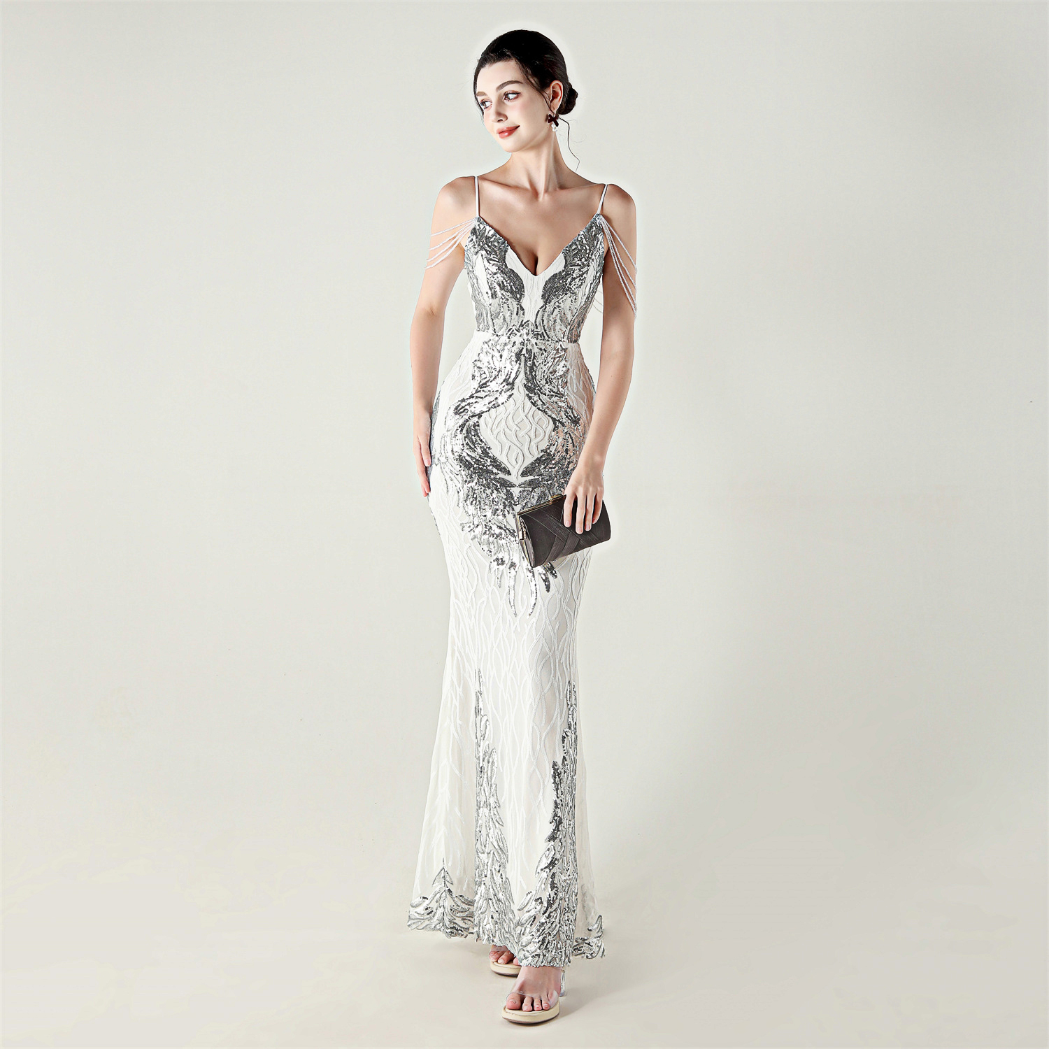 轻奢小众晚礼服女高级感重要场合