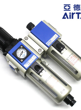 亚德客气动油水分离器GFC200/300/400-06-08-10-15-F1带自动排水A
