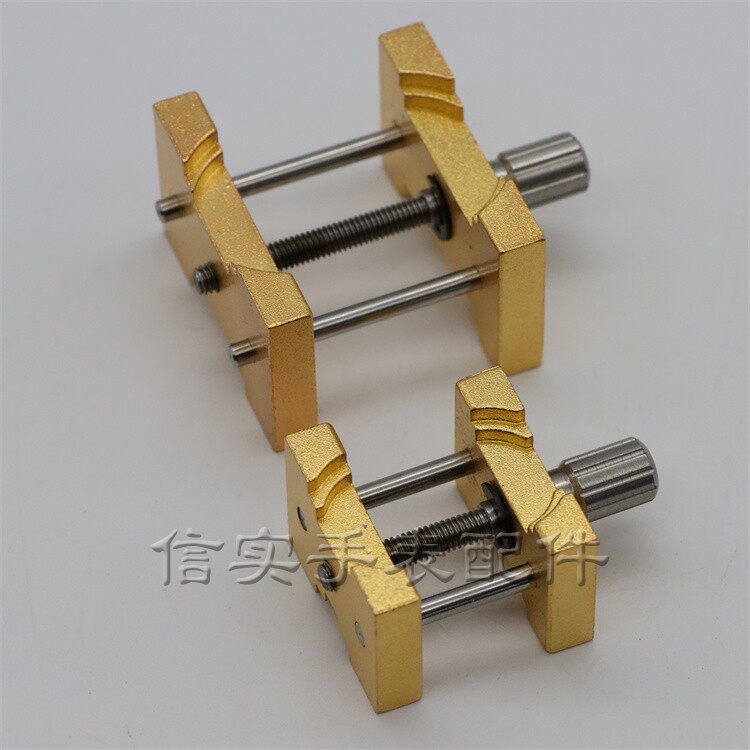 시계 무브먼트 수리 고정 시계 베이스 투인원 무브먼트 카드 홀더 시계 수리 도구 크기 합금 베이스 세트