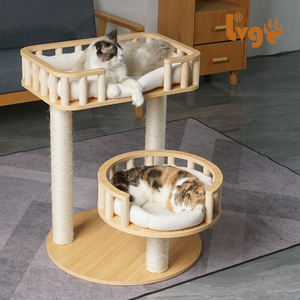 实木木棒大床柱子猫爬架垫子剑麻