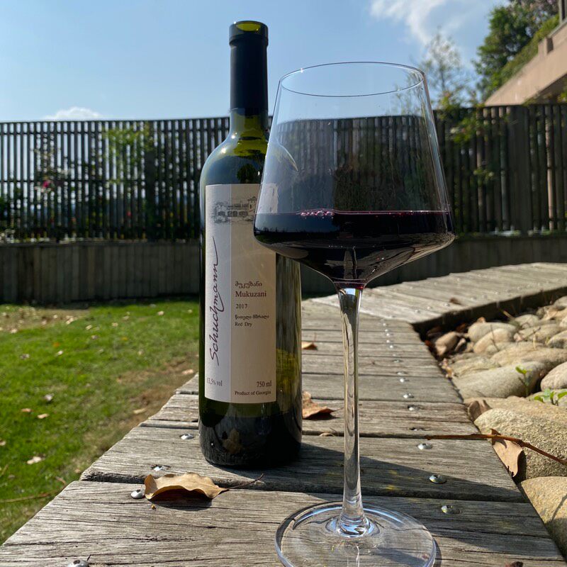 格鲁吉亚干红葡萄酒mukuzani原瓶进口红酒甜微葡萄酒箱整单支双支