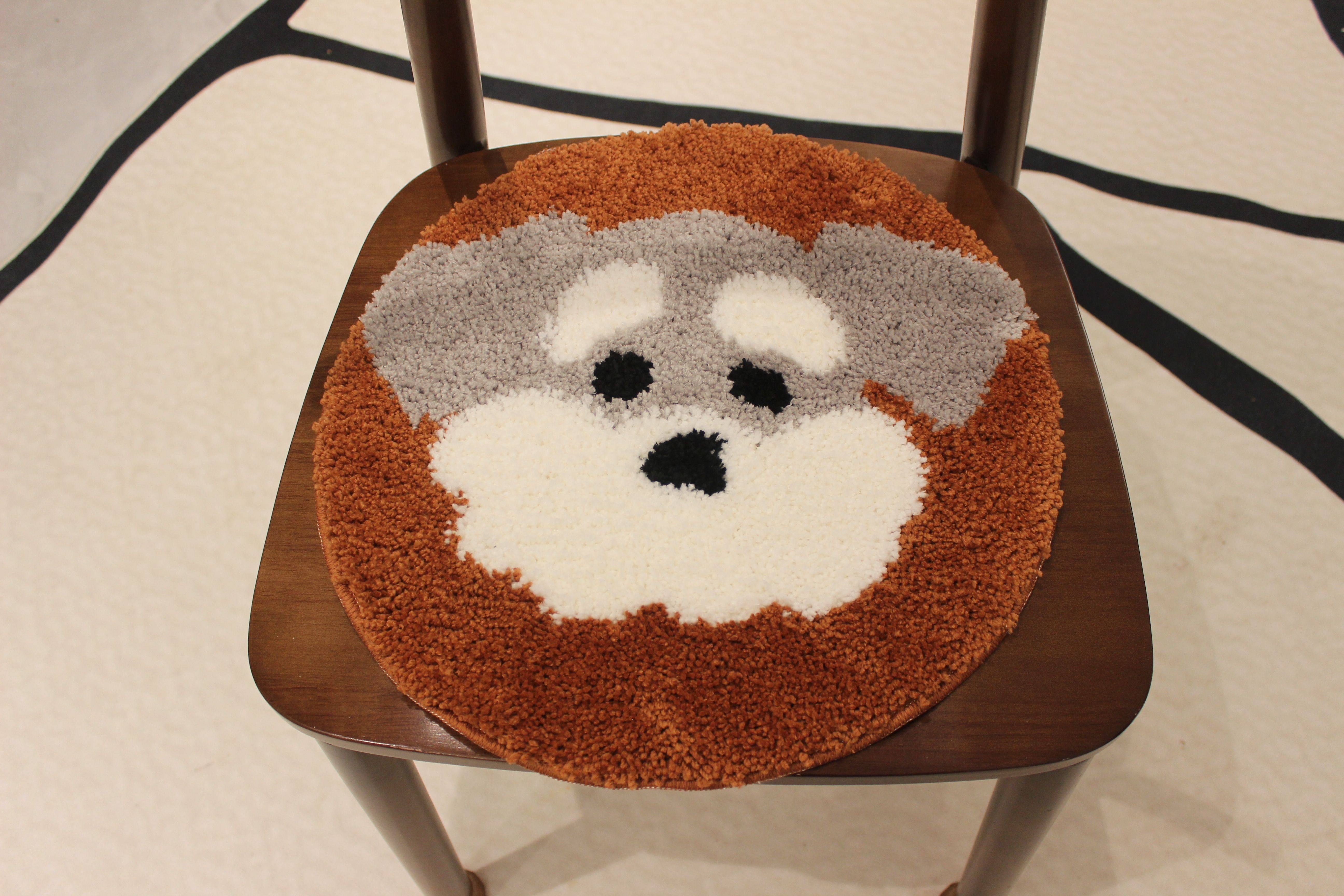 卡通植绒坐垫办公室加厚隔凉坐垫学生书房装饰耐磨耐脏坐垫可代发,居家布艺,地毯,淘宝优惠券,粉丝福利购,淘宝优惠卷