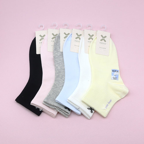 西客优品春夏甜美短筒女袜