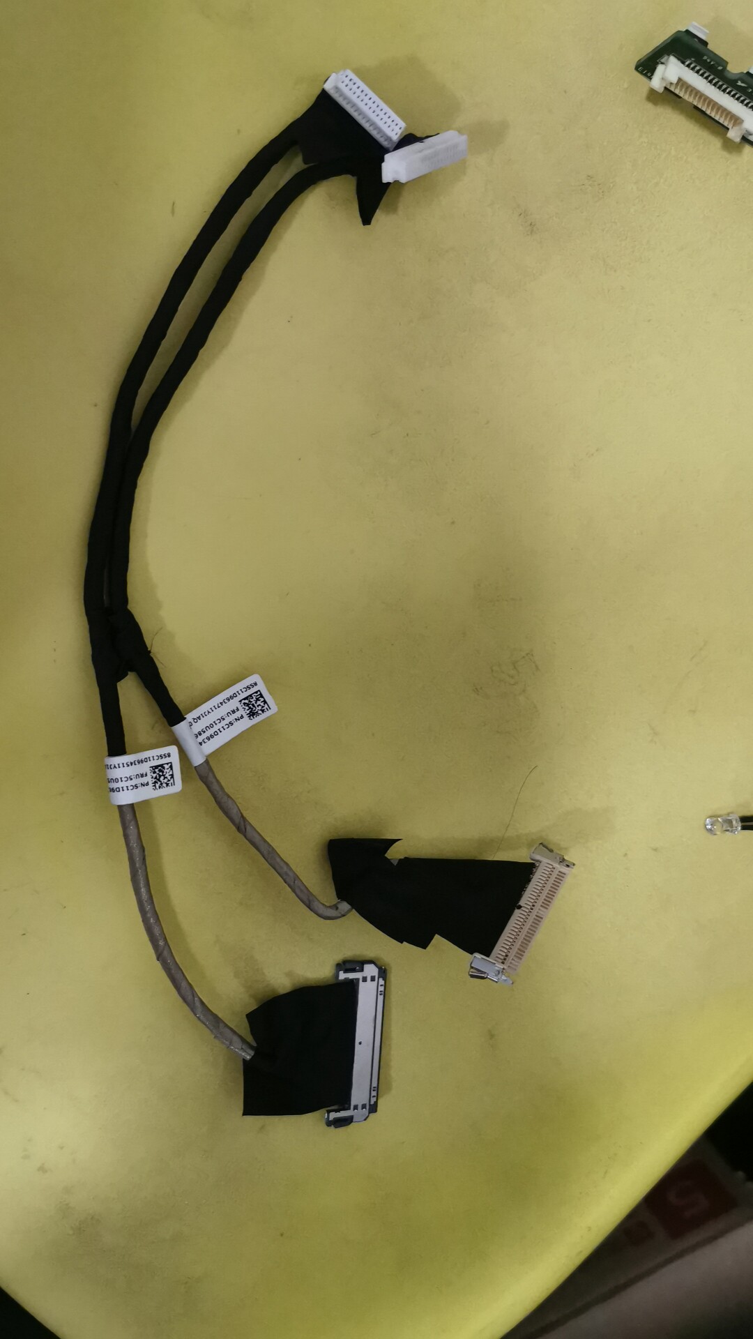 联想m90a pro gen3 屏线 5c10u58643  5c10u58644   LVDS线 - 实物图