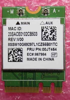00jt454  联想m600 s500  aio300-20ISH 扬天S4150 无线网卡