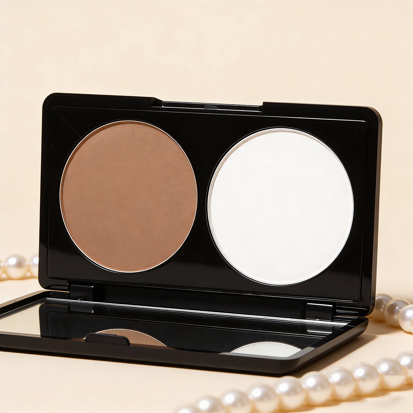 双色修容盘v型脸粉饼腮红脸部高光暗影阴影侧影鼻影修颜遮瑕组合