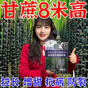 甘蔗专用药甘蔗拉长膨大素增长增粗拔节增甜抗倒叶面肥甘蔗壮丰素