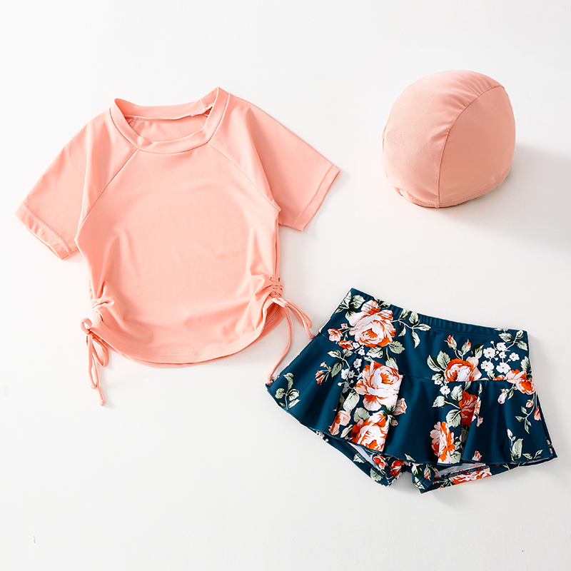 女童分体泳衣中小学生泳装