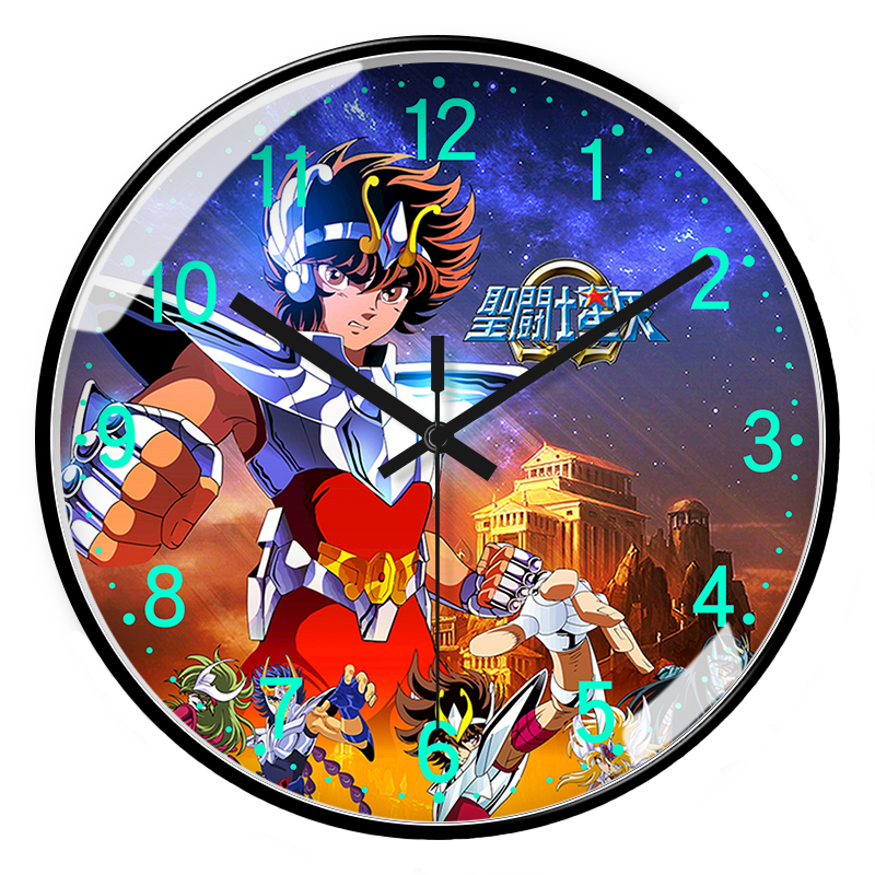 卧室卡通动漫自动对时电波钟卡通