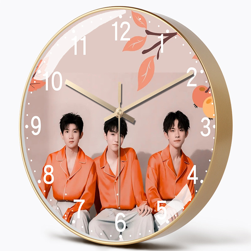 tfboys挂钟王俊凯易个性赫本客厅