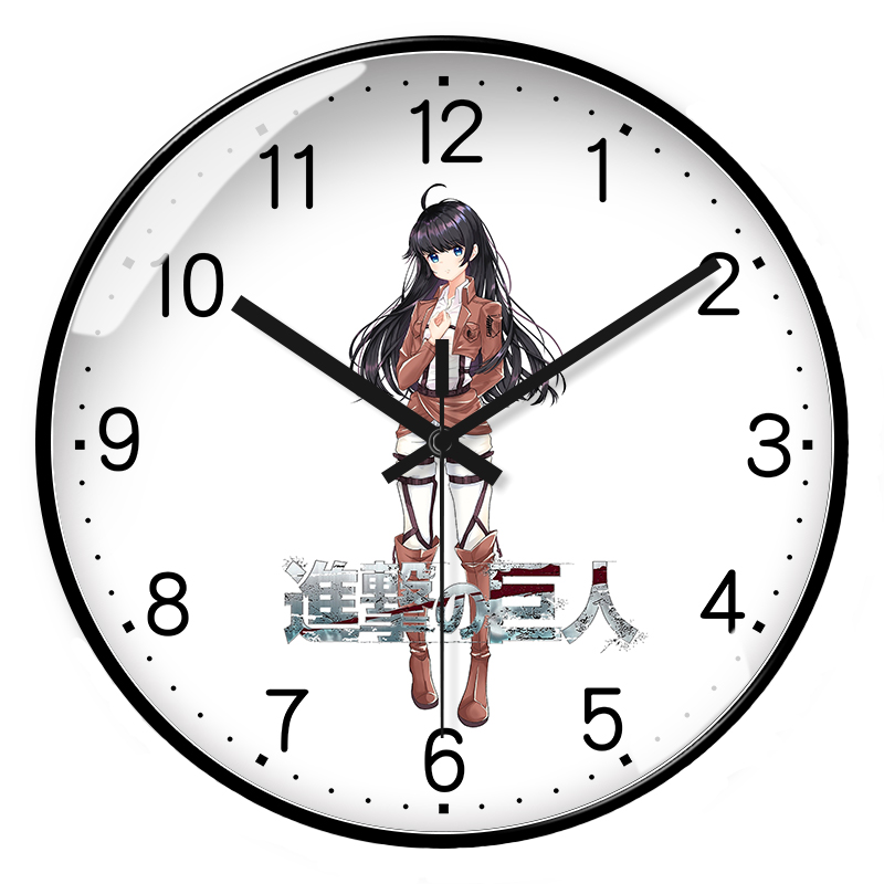 儿童房挂钟个性定制电波钟卡通