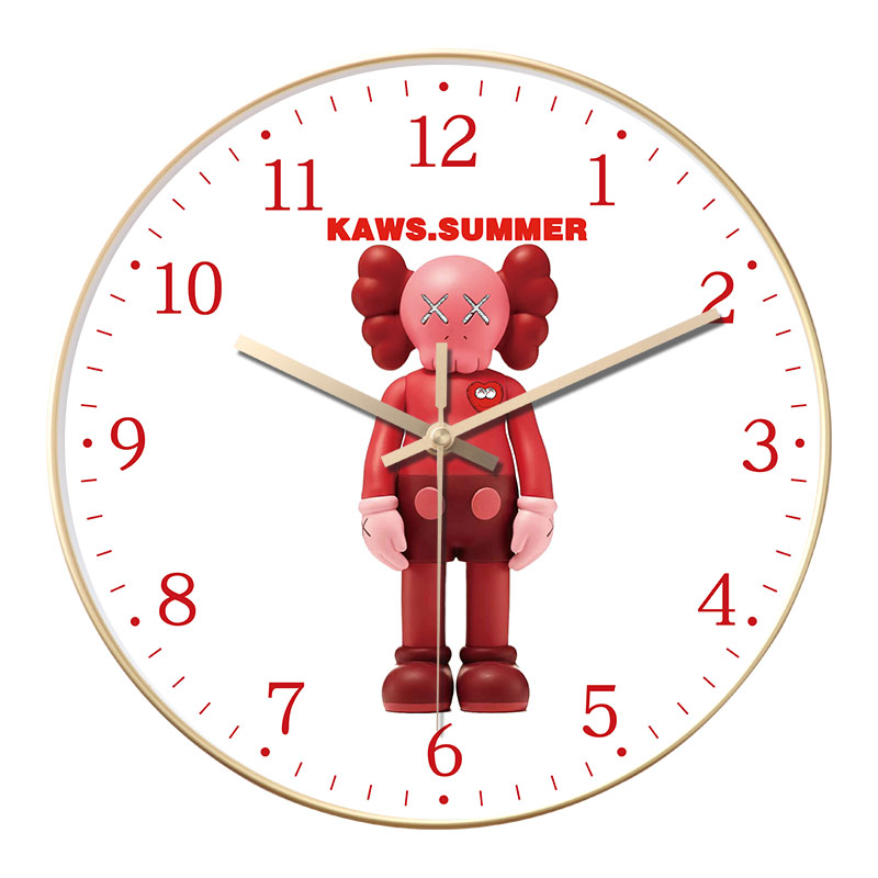 超静音芝麻街客厅轻奢挂钟