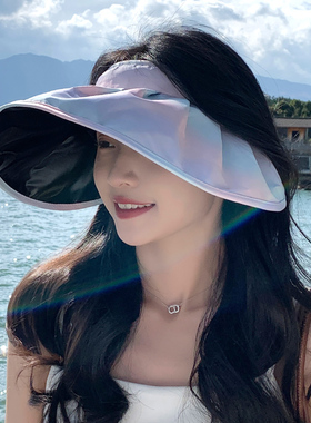 户外帽子婕客防晒帽女款