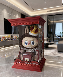 拉布布国王原盒罗马柱一体式3D打印无需拼接(不含娃不含原盒)