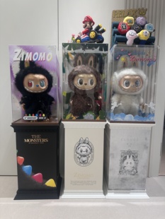 适用于Zimomo 3.0代 十周年纪念款亚克力展示盒防尘罩罗马柱底座