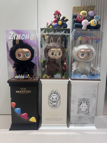 Zimomo 3.0代大天使大首领 十周年亚克力展示盒防尘罩罗马柱底座