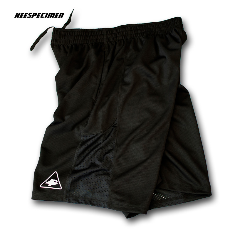 夏季原创3m反光短裤慢跑休闲网洞透气运动网眼篮球五分短裤男女
