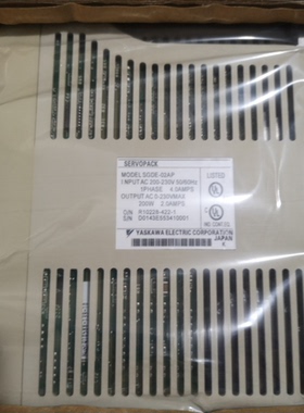SGDA-01BPY79原装安川伺服驱动器全新质保一年现货包邮欢迎询价