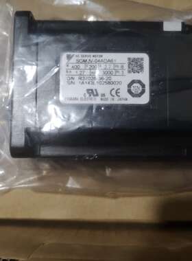 SGMJV-04ADL61/21原装安川400W伺服电机全新质保一年现货包邮询价