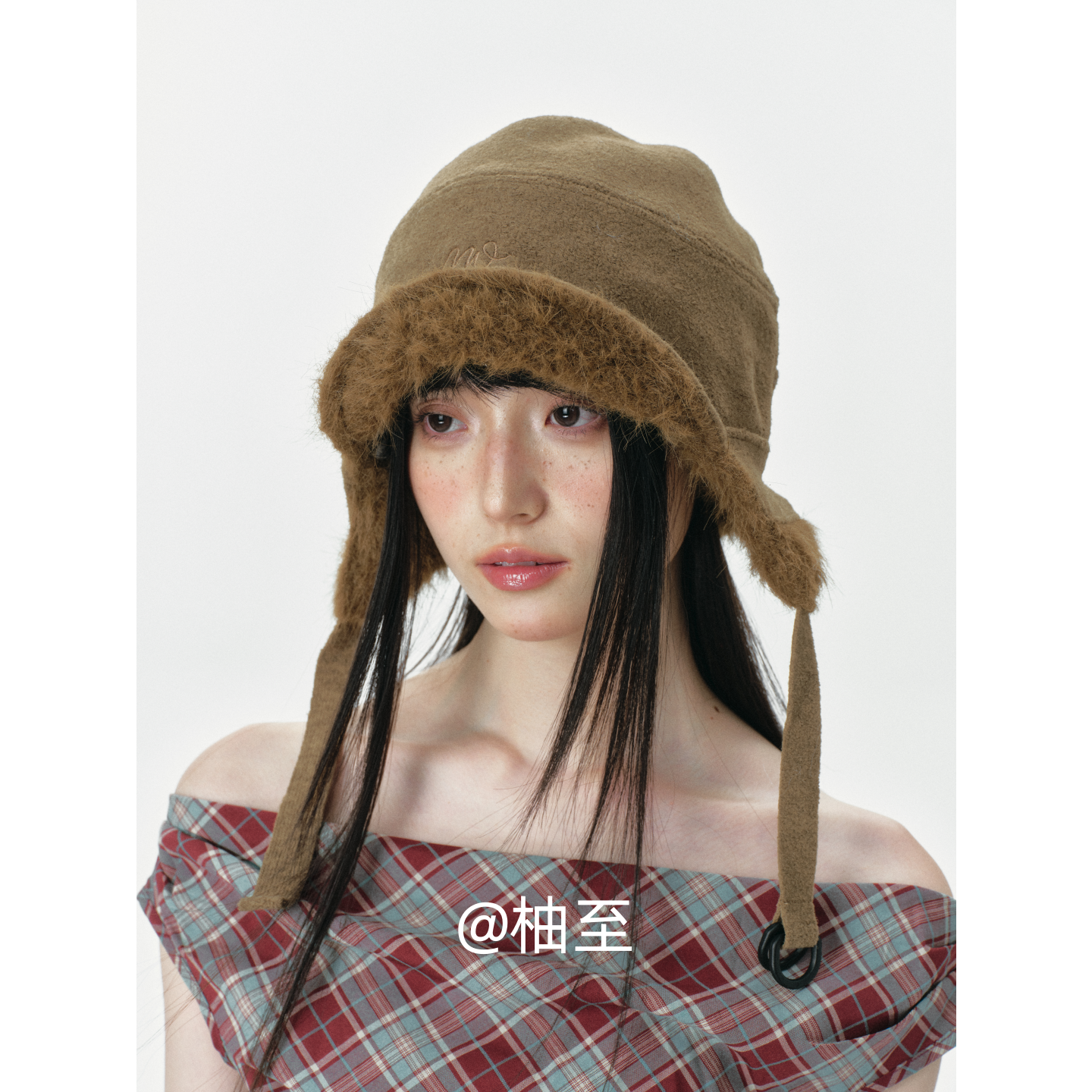 复古毛绒雷锋帽女秋冬韩版日系防寒保暖长白山川西护耳帽子潮ins