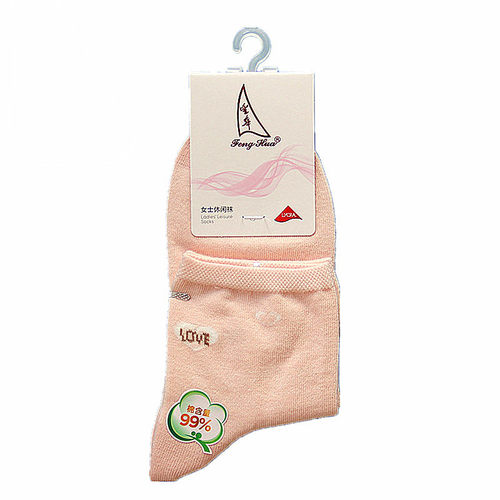 潮女士休闲青年透气吸汗时尚棉袜