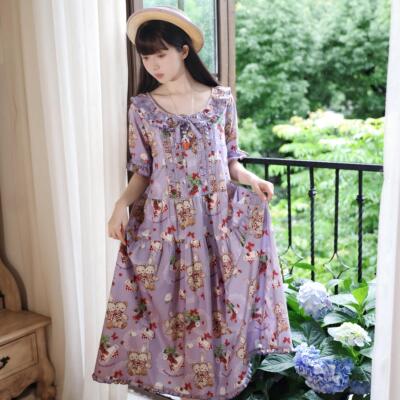 【2026年双头兔熊简单款定金】山茶莓果OP/JSK法CLA洛丽塔Lolita