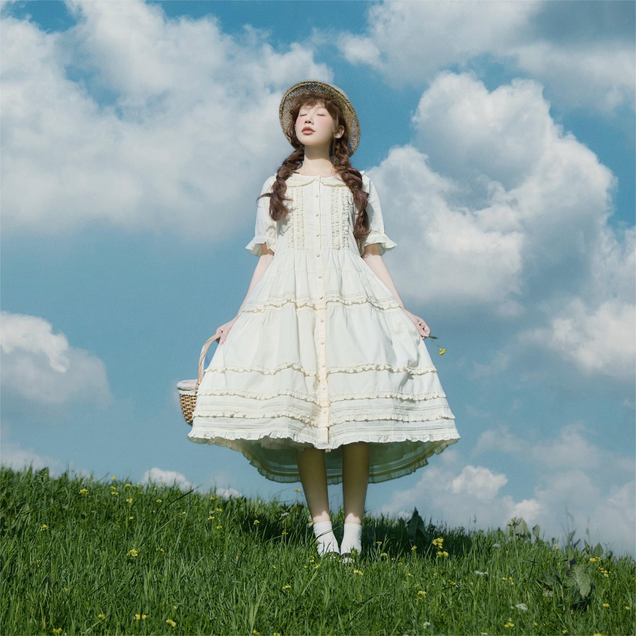 【三团无袖背心尾款】彩虹蛋糕纯棉纯色日常CLA日系PH通勤LOLITA