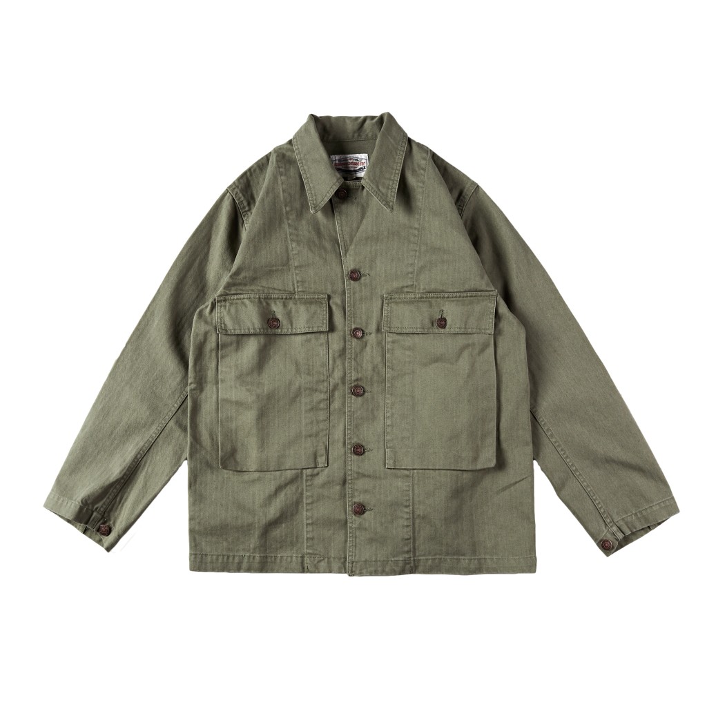 浮生出品衬衫重磅hbt新制做旧