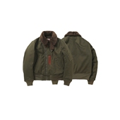 ACE浮生出品B15B真毛领羊毛空军飞行夹克防风保暖