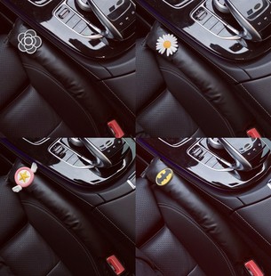 汽车座椅缝隙防漏塞条卡通车内座位夹缝防掉填补条可爱车载内饰品