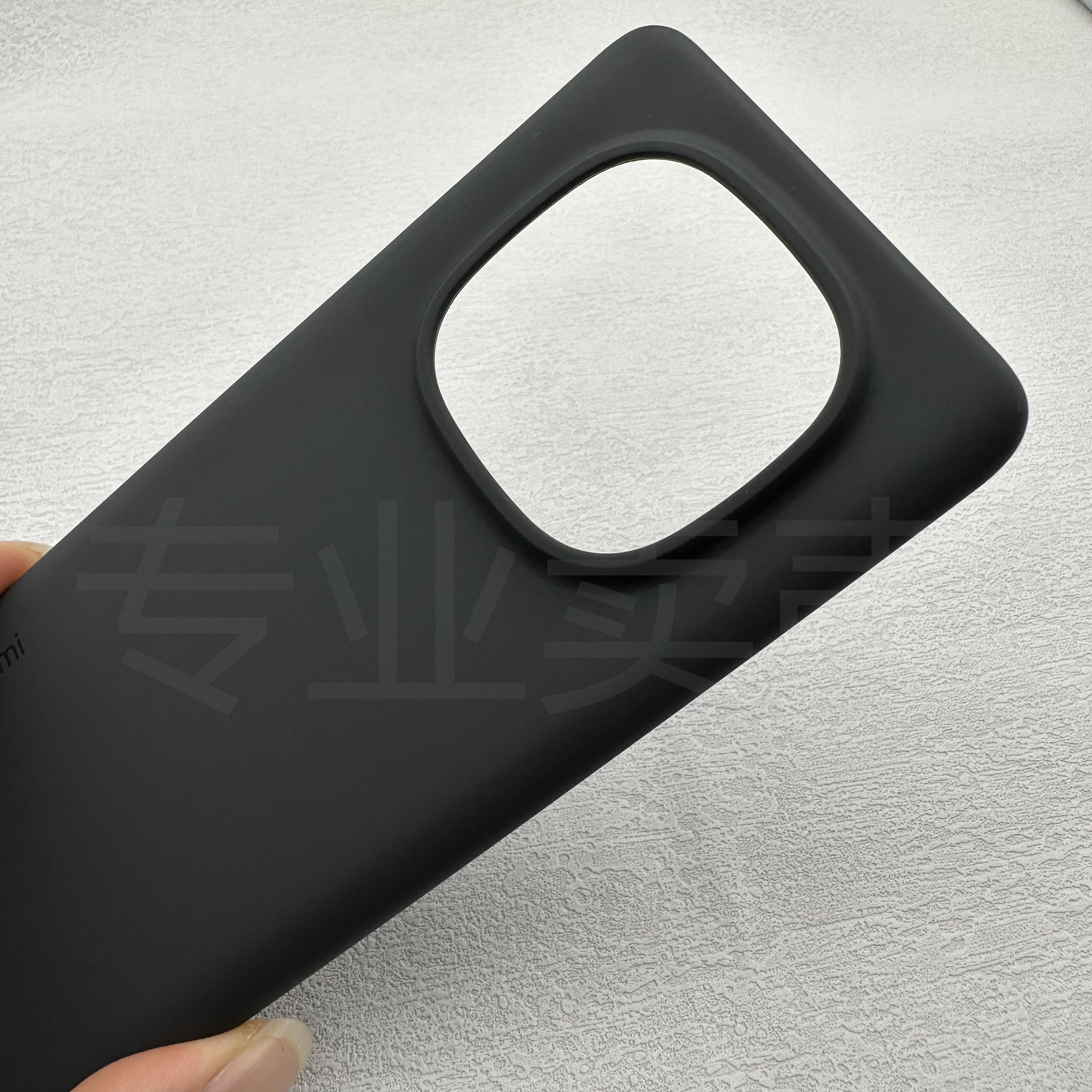 适用于红米note14Pro+原配手机壳 红米note14pro+原装壳 原厂黑灰色软壳 保护套