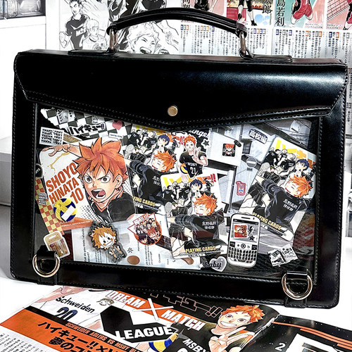 脑壳痛原创春日奈良痛包双肩斜挎